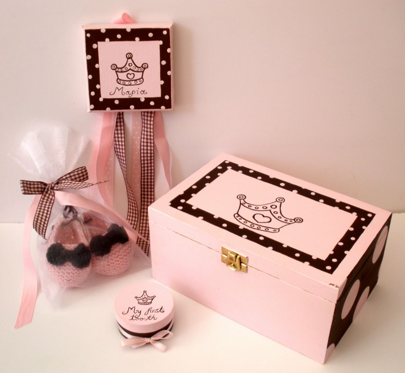 Personalized Newborn gift set Little princess NBG001
