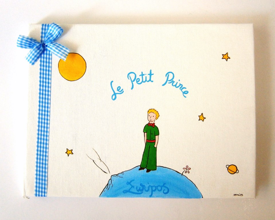 Memory guest book Little Prince BE005