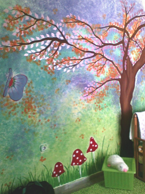 Παιδική τοιχογραφία Δέντρο PT001