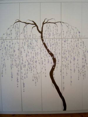 Τοιχογραφία Ιαπωνέζικο δέντρο PT012