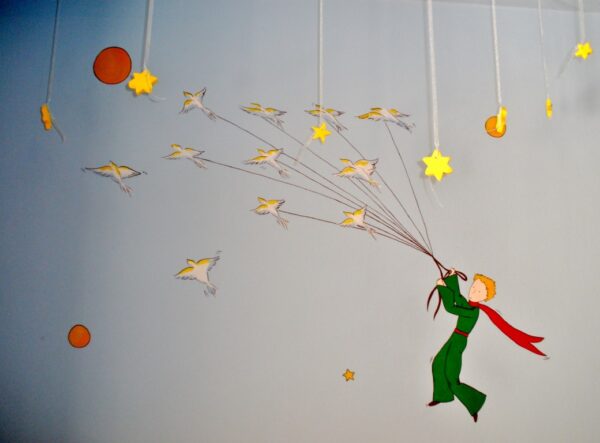Kids wall art mural The Little Prince PT005