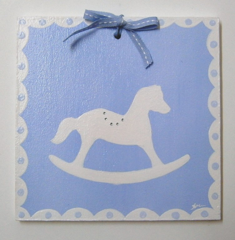 Personalized door signs Carousel Horse - DTP060