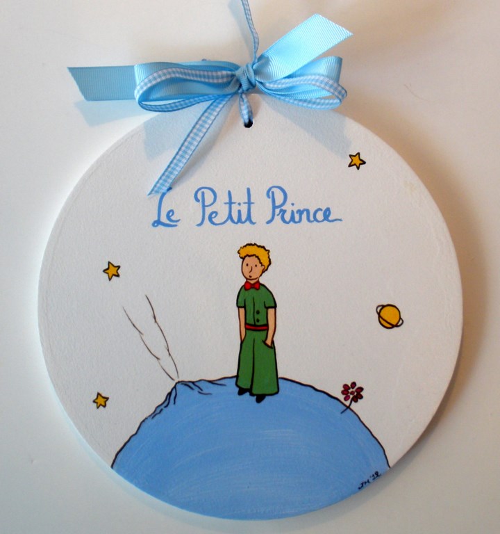 Personalized door signs The little Prince 2 - DTP017