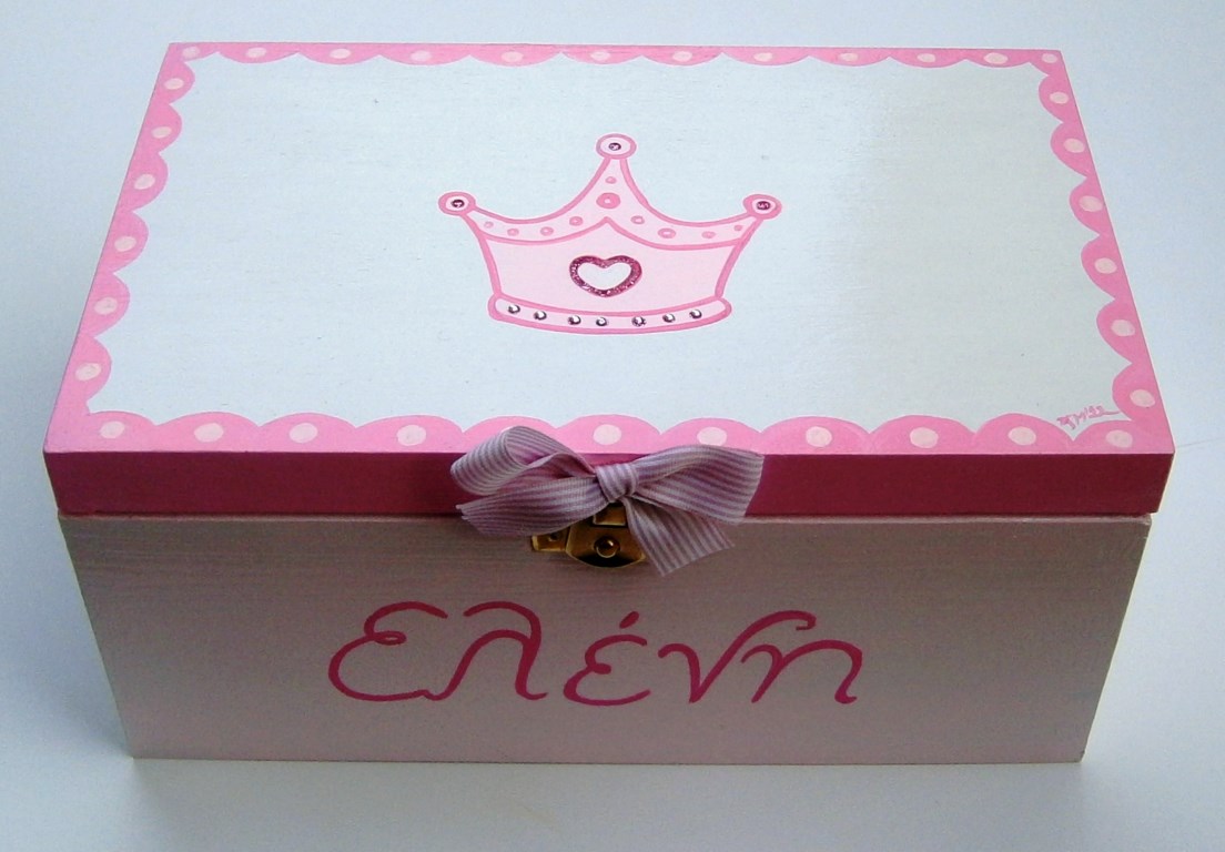 Memory box Princess (pink) DZK013