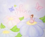 Παιδικός πίνακας Νεράιδα - μπαλαρίνα DPP066