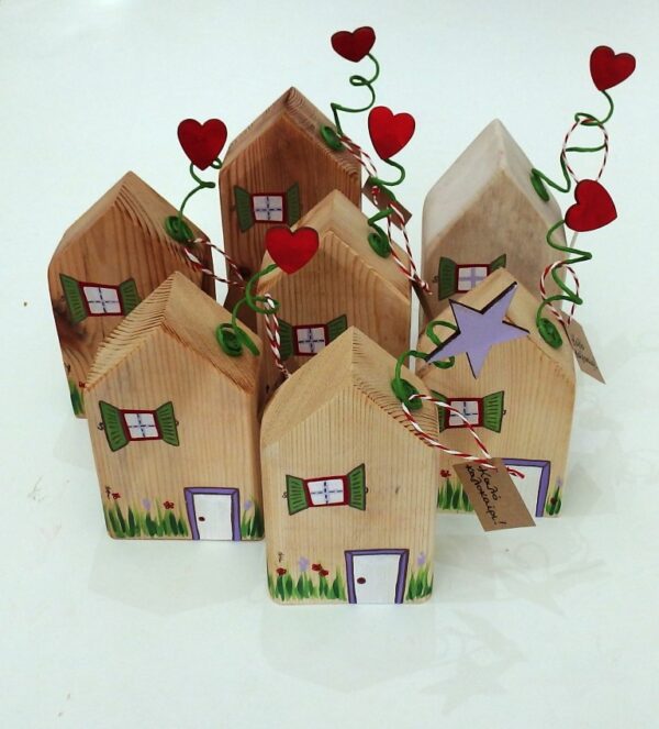 Decorative wooden houses DPD010