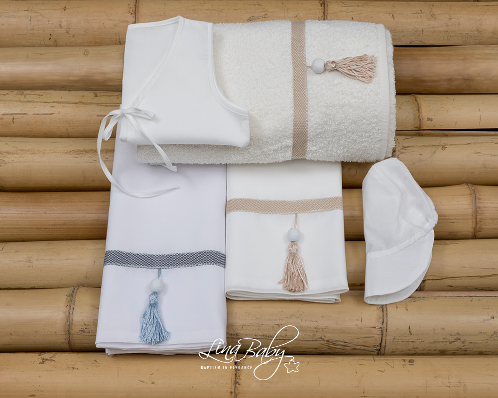 Christening sheets & Underwear for baby boys Beads 1452