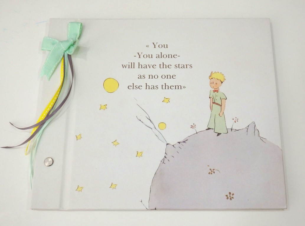Memory guest book Little prince (Beige) BE052