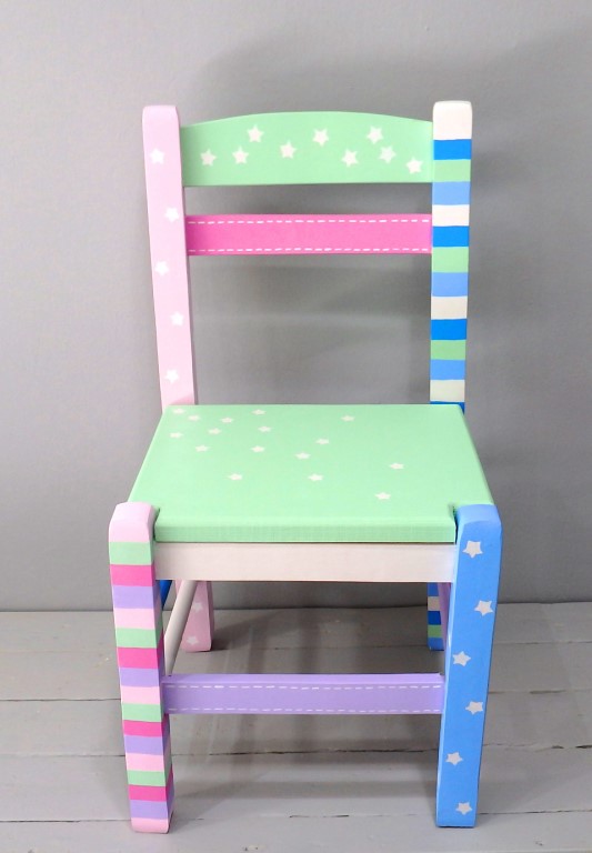 Kids’ chair multi color DE053