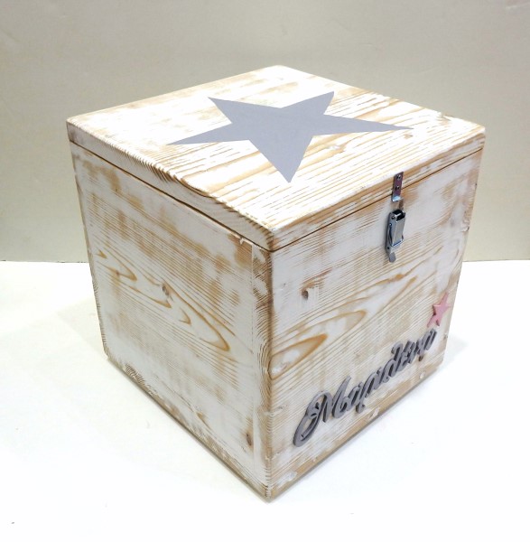 Κουτί παιχνιδιών αστέρι ξύλο