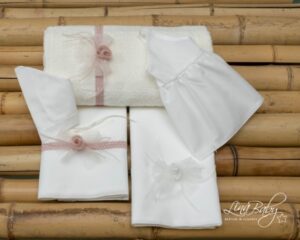 Christening sheets & Underwear for baby girls «Claire» 1489