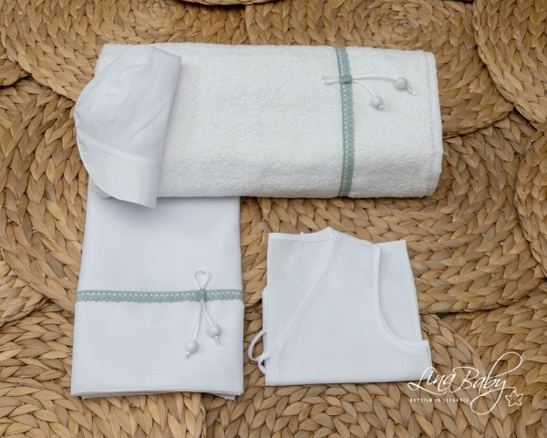 Christening sheets & Underwear for baby boys «Lucas» 1498