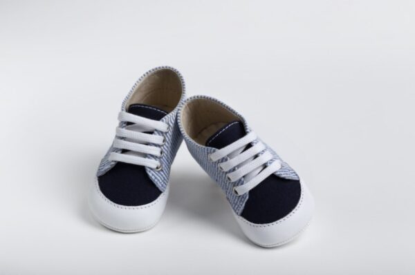 Handmade baptism hug shoes for newborn boys A2204M
