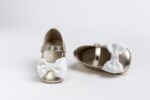 Handmade baptism hug shoes for newborn baby girls K2204X