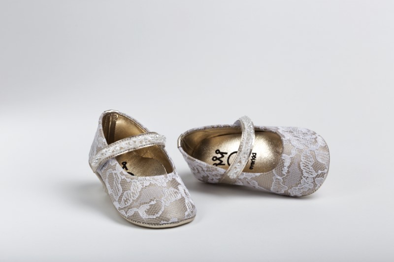 Handmade baptism hug shoes for newborn baby girls K2209X