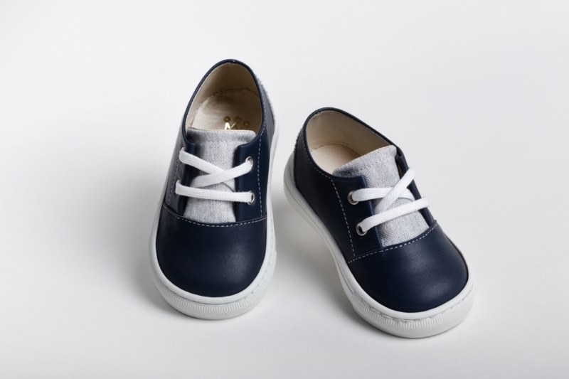 Handmade baptism walking shoes for boys A2229A