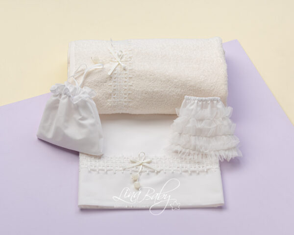 Christening sheets & Underwear for baby girls Crystal 1504