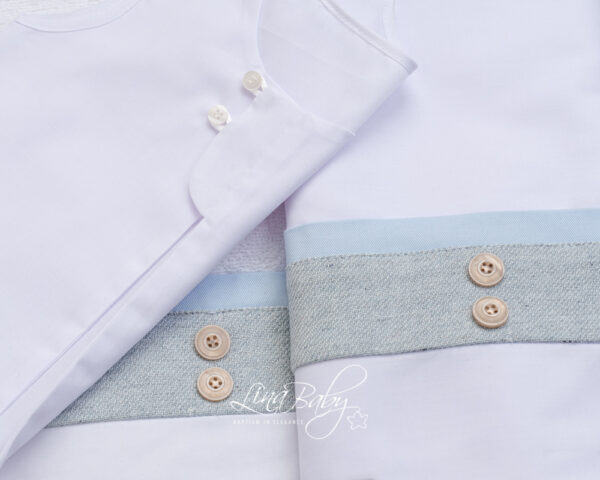 Christening sheets & Underwear for baby boys «Grey Ability» 1506