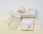 Christening sheets & Underwear for baby girls «Vintage Pinky» 1507