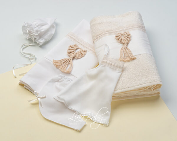 Christening sheets & Underwear for baby girls «Macramé» 1514