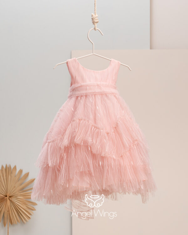 Βαπτιστικό φόρεμα Ioanna 234 dusty pink