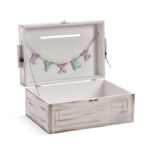 Baptism guest box for wishes Birds KEB001