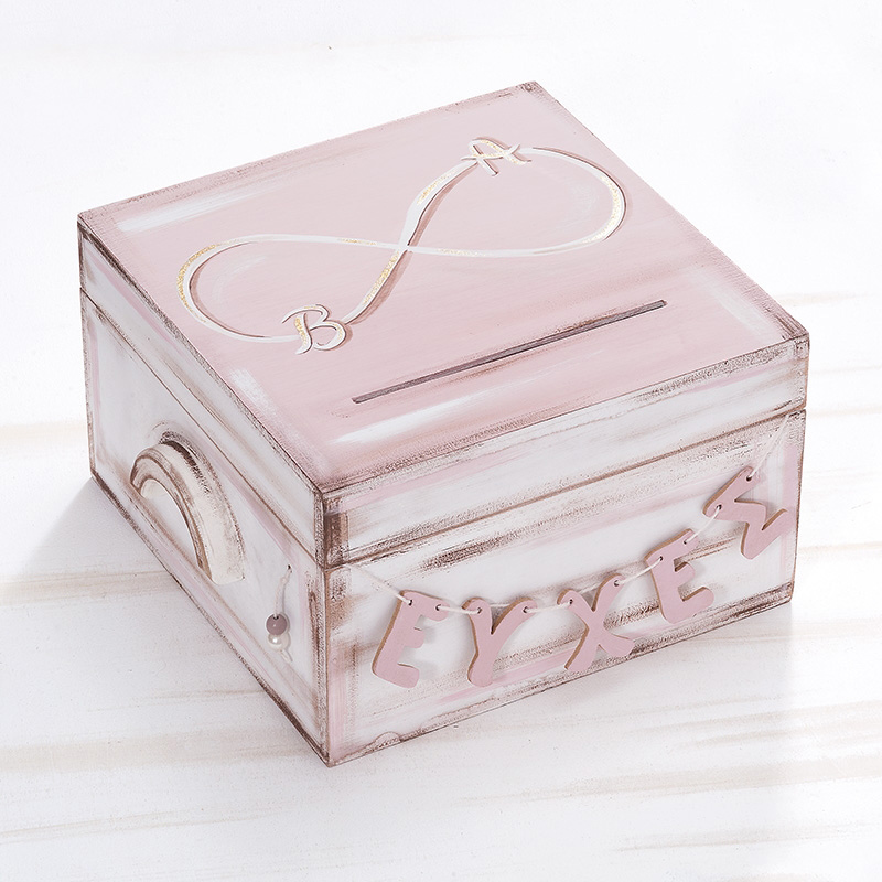 Wedding guest boxes for wishes Infinity