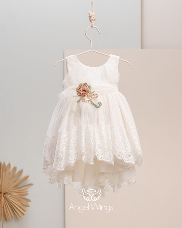 Βαπτιστικό φόρεμα Fedra 238 off white