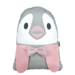 Decorative pillow Tiny Friends Penguin dusty pink - DM042