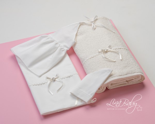Christening sheets & Underwear for baby girls « Lollipop» 1528