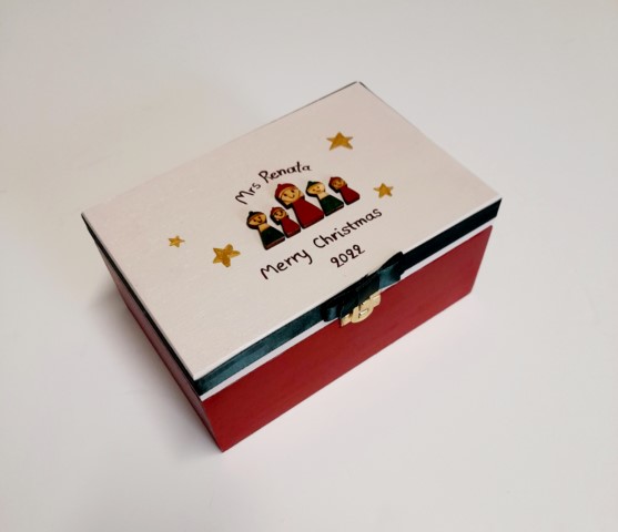 Χριστουγεννιάτικο Κουτί Για Δασκάλες CHS020