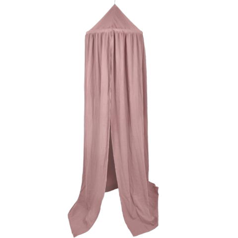 Babys crib canopy dusty pink KNP009