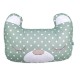 Decorative pillow Tiny Friends khaki polka dots DM016