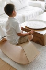 Rocking stool and balance board perfect arc SIS009