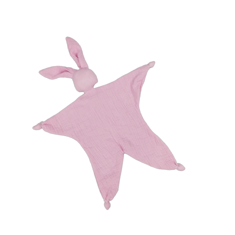 Baby Comforter bunny pink PP003