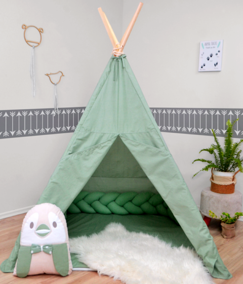 Nursery Tent - Teepee mint SI003