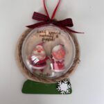 Personalized Christmas Ornaments with wishes CHS036