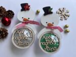 Personalized Christmas wishes ornaments CHS032