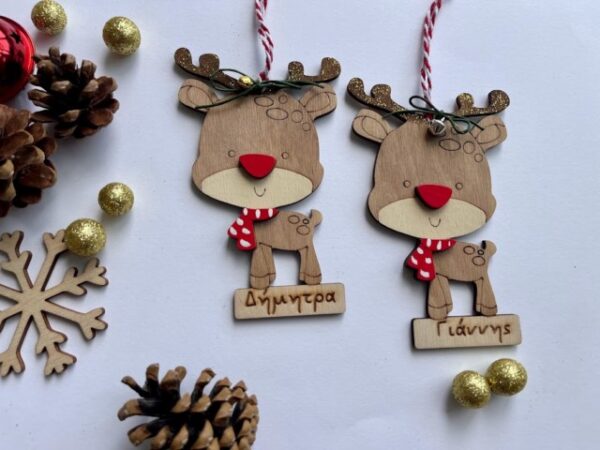 Personalized Christmas Ornaments for babies and newborns CHS030