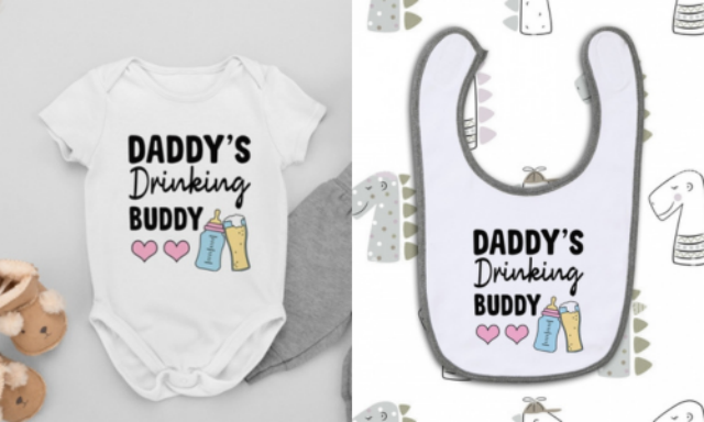 Σετ δώρου για νεογέννητα Daddys drinking buddy NBG106