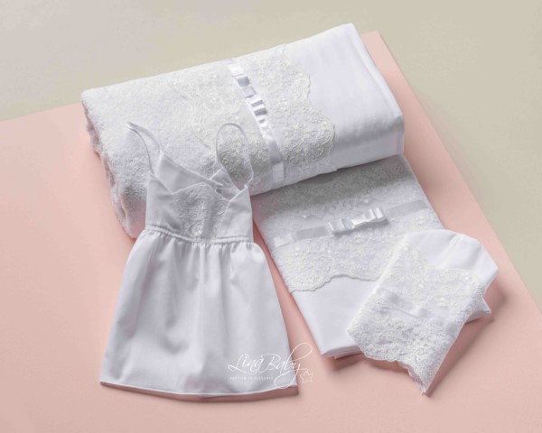 Christening sheets & Underwear for baby girls Victoria 1532